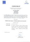 certifikát UNIQA